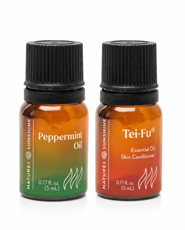 Peppermint and Tei-Fu Essential Oil Bundle