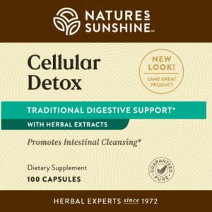 Etiqueta de Nature's Sunshine Cellular Detox