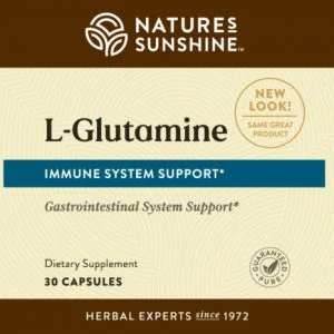 Etiqueta de l-Glutamina de Nature's Sunshine