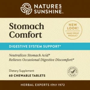 Nature's Sunshine Stomach Comfort Label