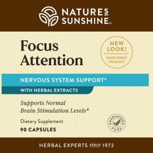 Etiqueta de atención de Nature's Sunshine