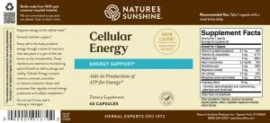 Cellular Energy Label