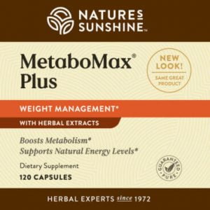 Etiqueta de Nature's Sunshine MetaboMax Plus