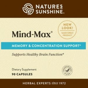 Etiqueta Mind-Max de Nature's Sunshine