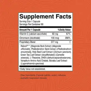 Nature’s Cortisol Formula