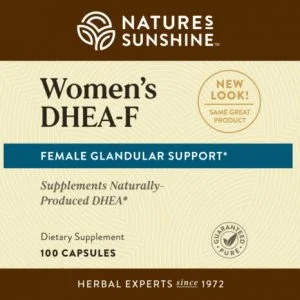 Nature's Sunshine Women's DHEA-F Label