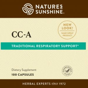 Etiqueta CC-A de Nature's Sunshine