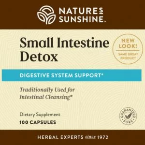Nature's Sunshine Small Intestine Detox Label