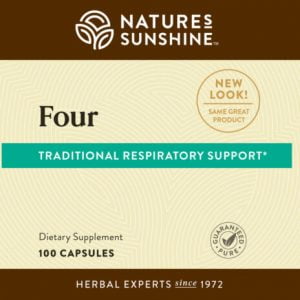 Nature's Sunshine Cuatro Etiquetas