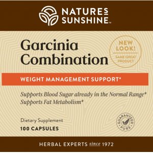 Etiqueta de la Combinación de Garcinia de Nature's Sunshine