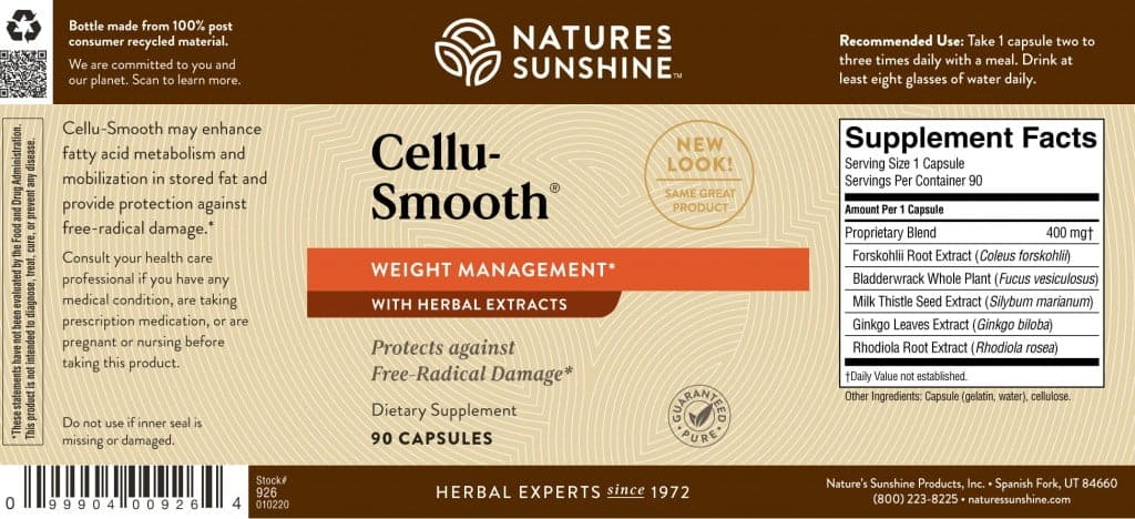 Etiqueta Cellu-Smooth