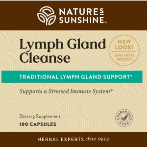 Etiqueta de Nature's Sunshine Lymph Gland Cleanse