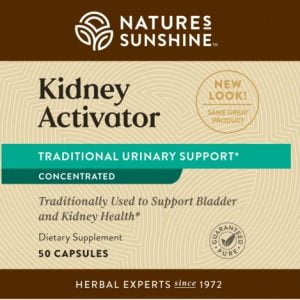 Etiqueta de Nature's Sunshine Kidney Activator