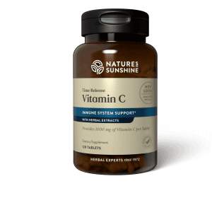 Nature's Sunshine Vitamina C de liberación prolongada