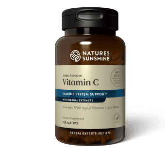 Nature's Sunshine Vitamina C de liberación prolongada