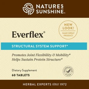 Etiqueta de Nature's Sunshine Everflex