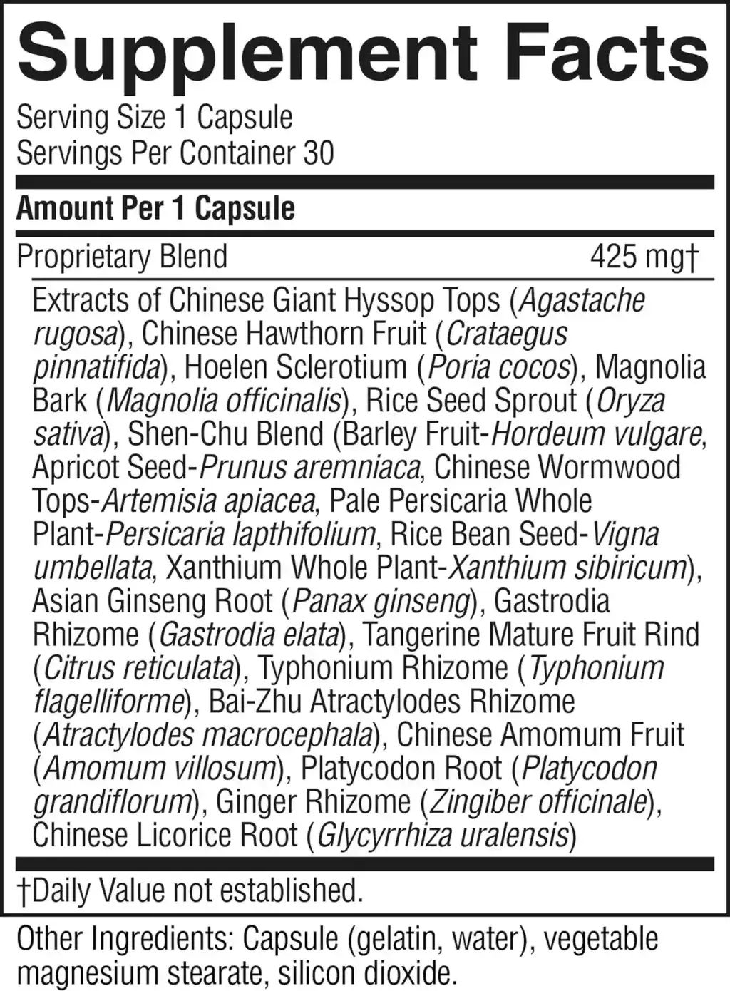 Anti-Gas TCM Concentrate