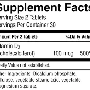 Vitamin D3 60