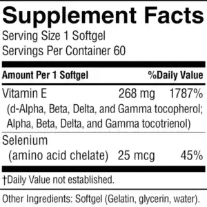 Vitamina E Completa 60