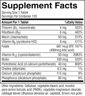 Balanced Vitamin B