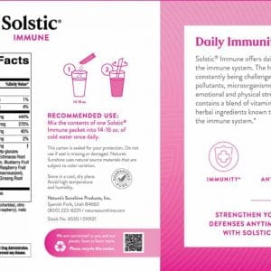 Nature's Sunshine Solstic Immune Close B