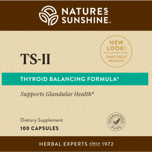 Etiqueta de Nature's Sunshine TS-II