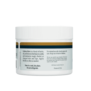 Nature's Sunshine Golden Salve Etiqueta correcta