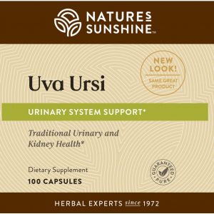 Etiqueta de Nature's Sunshine Uva Ursi