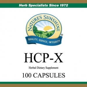 Etiqueta HCP-X de Natures Sunshine