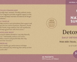 Etiqueta de Nature's Sunshine Detox Basics
