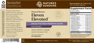 Nature's Sunshine Eleven Elevated Label