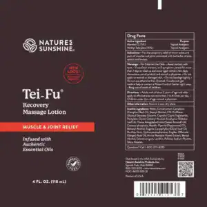 Tei-Fu Recovery Massage Lotion