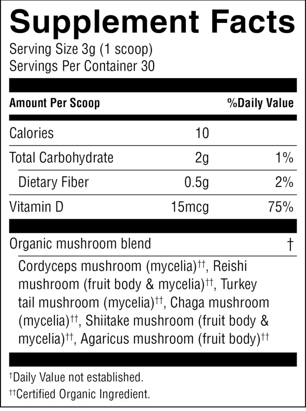 My-Immune Defense Mushroom Blend - thumbnail 4