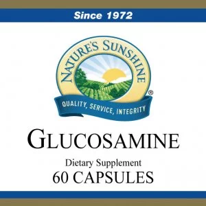 Etiqueta de la glucosamina de Nature's Sunshine
