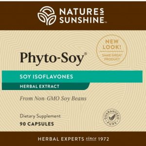 Etiqueta de Nature's Sunshine Phyto Soy