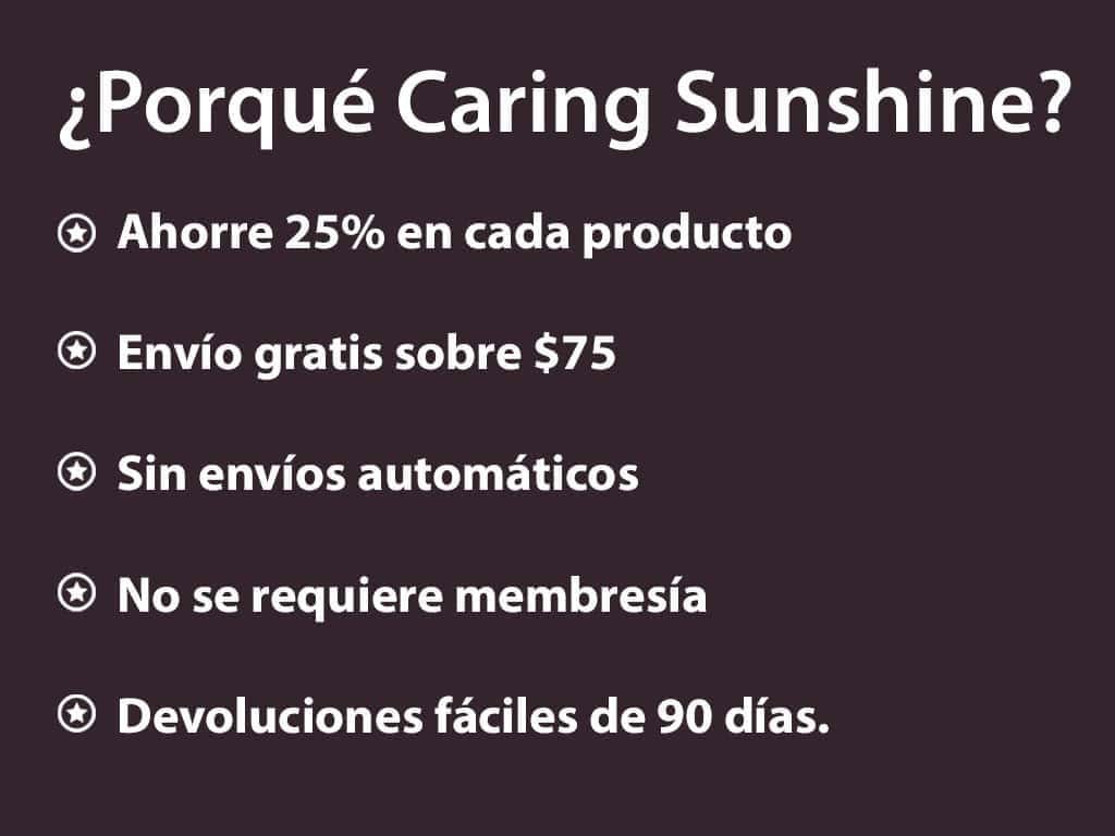 ¿Por qué Caring Sunshine?