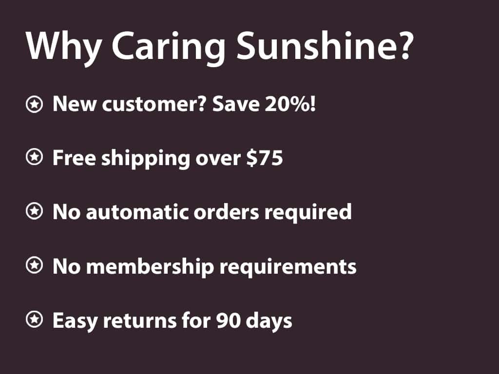 Why Caring Sunshine?